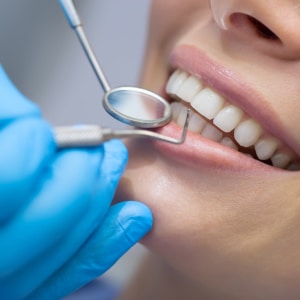dental exam and cleaning